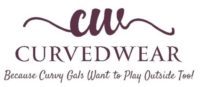 CurvedWear logo--Because curvy gals want to play outside too